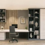 Custom closet systems for home-based businesses in office