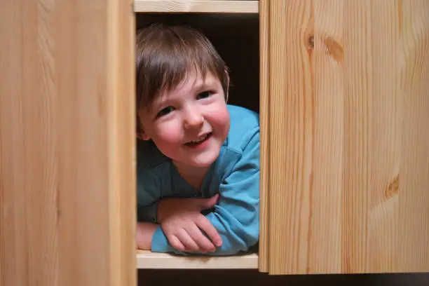 Child-safe closet cabinets by KBR closet companies near me in Bethesda showrooms.