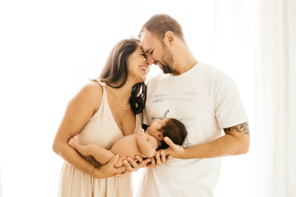 Custom closet systems designed for new parents.
